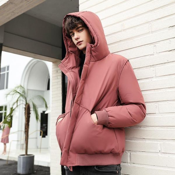 2019 winter down jacket men thick warm white duck down hooded man jacket waterproof men coat1, Black
2019 winter down jacket men thick warm white duck down hooded man jacket waterproof men coat1, Black