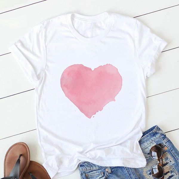 love heart printed women t shirt summer casual short sleeve o neck t-shirt fashion ladies shirt korean style tee, White
love heart printed women t shirt summer casual short sleeve o neck t-shirt fashion ladies shirt korean style tee, White
