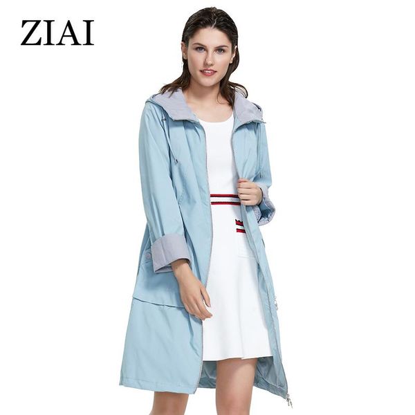 ziai 2020 spring women trench coats long hooded coat windbreaker windproof outerwear designed fashion in stock as-1992, Tan;black
ziai 2020 spring women trench coats long hooded coat windbreaker windproof outerwear designed fashion in stock as-1992, Tan;black