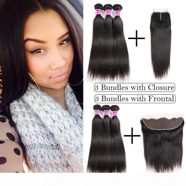 brazilian maiaysian virgin hair straight 3 bundles human hair wefts with closure ear to ear lace frontal with bundles extensions, Black;brown
brazilian maiaysian virgin hair straight 3 bundles human hair wefts with closure ear to ear lace frontal with bundles extensions, Black;brown