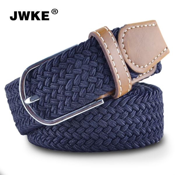 benmingnian red women jeans versatile woven men's canvas korean elastic casual belt trend, Black;brown
benmingnian red women jeans versatile woven men's canvas korean elastic casual belt trend, Black;brown