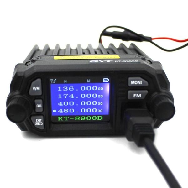 qyt kt-8900d 20w/25w vhf uhf mobile radio 2 way radio quad display dual band mini car 10km-50km walkie talkie kt8900d
qyt kt-8900d 20w/25w vhf uhf mobile radio 2 way radio quad display dual band mini car 10km-50km walkie talkie kt8900d