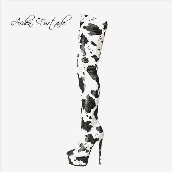 arden furtado fashion spring autumn women's shoes elegant platform women's boots stilettos heels genuine leather shoes, Black
arden furtado fashion spring autumn women's shoes elegant platform women's boots stilettos heels genuine leather shoes, Black