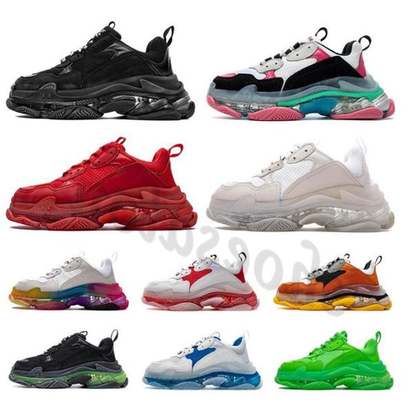 designer triple s clear bubble midsole men women green black white triple-s casual shoes sneakers increasing leather # w3di#
designer triple s clear bubble midsole men women green black white triple-s casual shoes sneakers increasing leather # w3di#