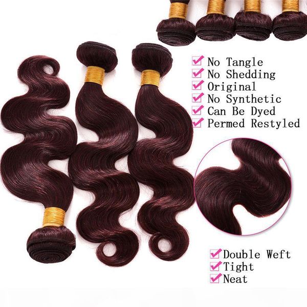 brazilian body wave human virgin hair weaves ombre burgundy 99j color double wefts 100g bundle 4bundles lot hair extensions, Black;brown
brazilian body wave human virgin hair weaves ombre burgundy 99j color double wefts 100g bundle 4bundles lot hair extensions, Black;brown