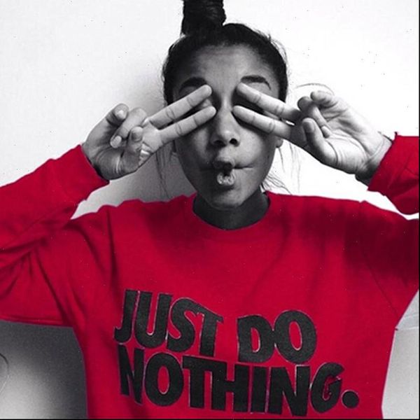 harjuku just do nothing letter sudaderas mujer fashion women casual long sleeve hoodie jumper pullover sweatshirt shirt, Black
harjuku just do nothing letter sudaderas mujer fashion women casual long sleeve hoodie jumper pullover sweatshirt shirt, Black