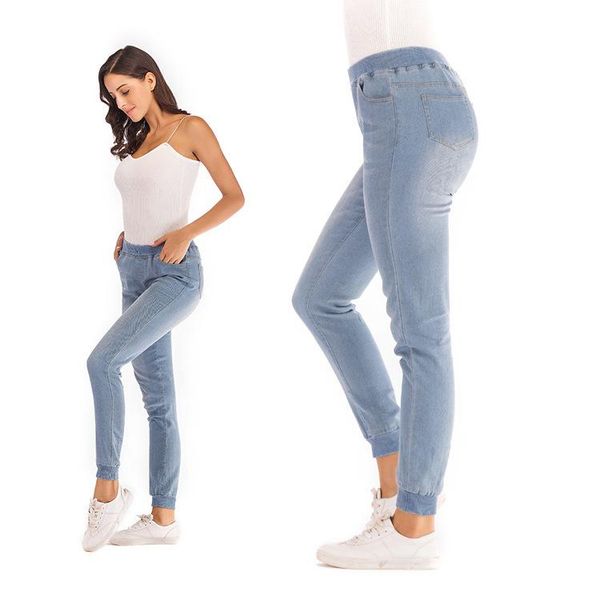 skinny pencil jeans for women leggings jeans women's feet slim stretch women's elastic band denim pants s-5xl, Blue
skinny pencil jeans for women leggings jeans women's feet slim stretch women's elastic band denim pants s-5xl, Blue