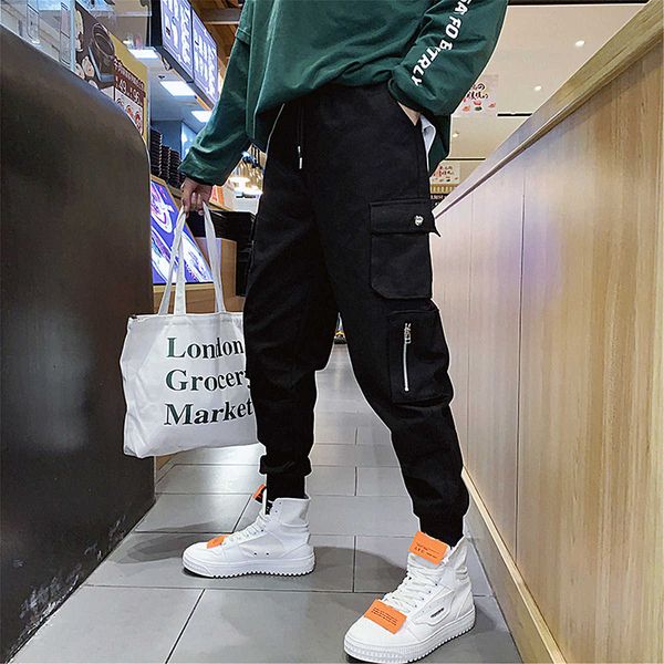 yemi | autumn fashion brand men's overalls, korean straight tube leggings, casual pants, loose pants, Black
yemi | autumn fashion brand men's overalls, korean straight tube leggings, casual pants, loose pants, Black