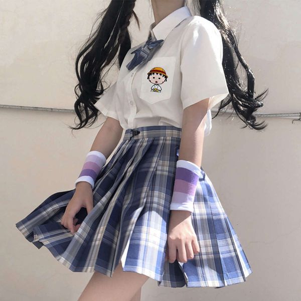 jk 12-year-old girls uniform pleated children fat girl plaid suit college sle short skirt student, Blue
jk 12-year-old girls uniform pleated children fat girl plaid suit college sle short skirt student, Blue