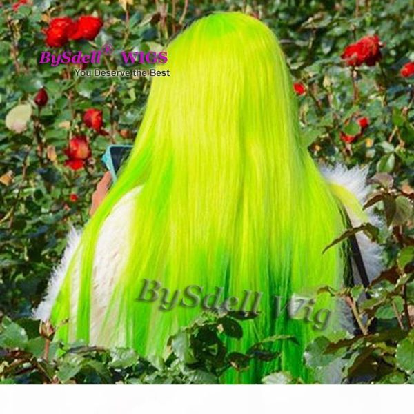 wholesale price new light clear color wig long straight lace front wig synthetic neon green yellow ombre green color cosplay wigs, Black
wholesale price new light clear color wig long straight lace front wig synthetic neon green yellow ombre green color cosplay wigs, Black