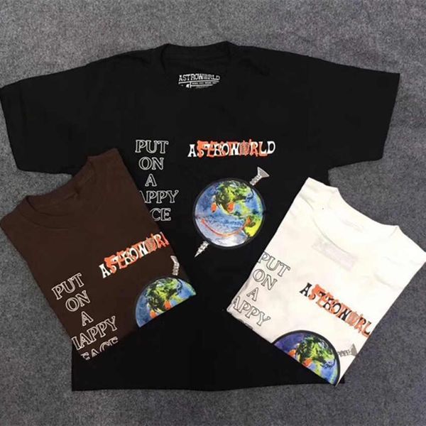 travis scott festival happy face astroworld t shirt men women 1:1 black tees travis scott t-shirt, White;black
travis scott festival happy face astroworld t shirt men women 1:1 black tees travis scott t-shirt, White;black