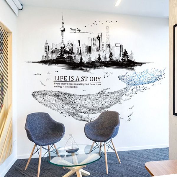 whale wall stickers creative personality room layout background wall web celebrity bedroom wallpaper self-adhesive ins nordic stickers
whale wall stickers creative personality room layout background wall web celebrity bedroom wallpaper self-adhesive ins nordic stickers