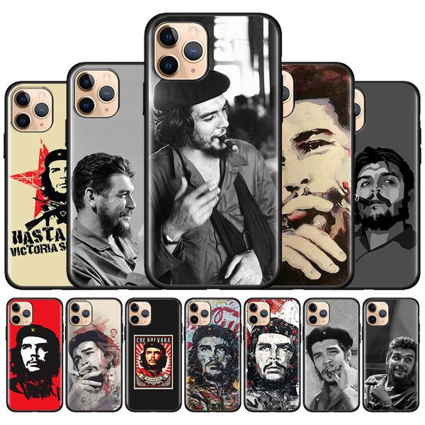 

silicone phone case for iphone 12 11 pro x xr xs max 7 8 6 6s plus 5 5s se 2020 back cover fundas che guevara coque shell