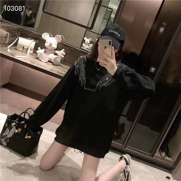 1015 бесплатная доставка 2020 марка same стиль regular black letter beads длинные бусы рукавом свитера top flora свитер ailixinrrui, White
1015 бесплатная доставка 2020 марка same стиль regular black letter beads длинные бусы рукавом свитера top flora свитер ailixinrrui, White