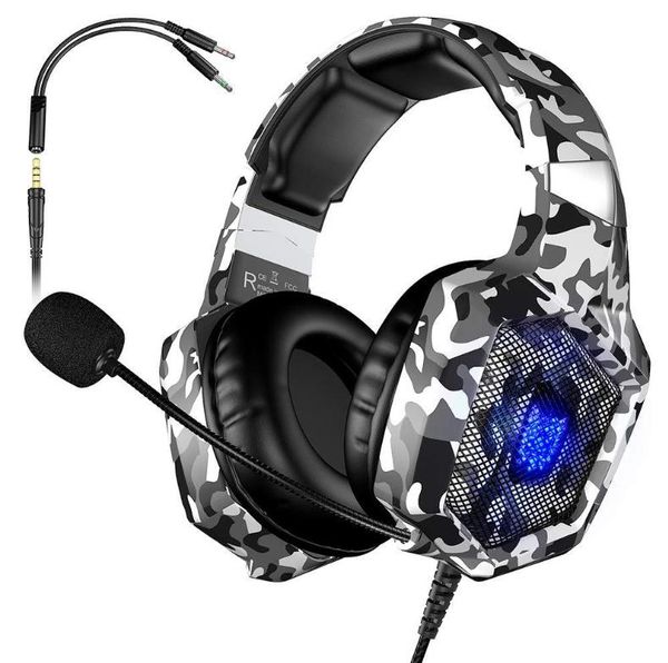 new onikuma k8 camouflage headset bass noise reduction stereo led headset rgb wired computer game ps4 headset
new onikuma k8 camouflage headset bass noise reduction stereo led headset rgb wired computer game ps4 headset