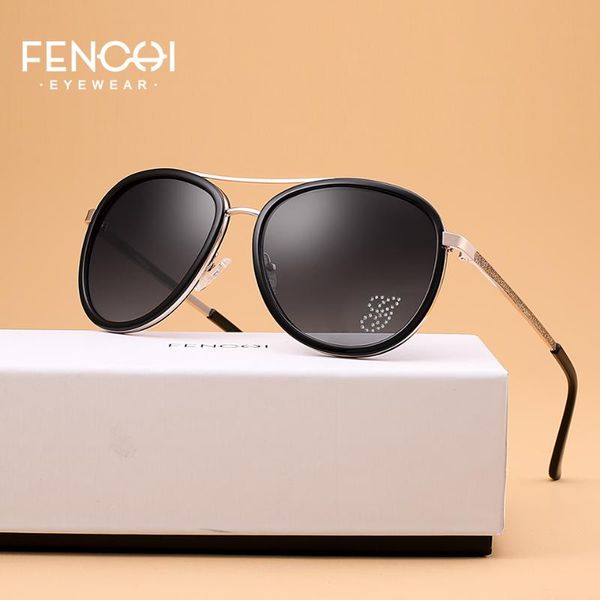 sunglasses fenchi women driving pilot classic fashion metal brand designer diamonds round glasses, White;black
sunglasses fenchi women driving pilot classic fashion metal brand designer diamonds round glasses, White;black