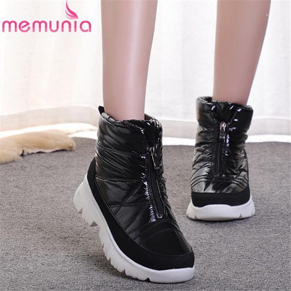 memunia women boots zipper comfortable wool warm winter ankle boots ladies snow women1, Black
memunia women boots zipper comfortable wool warm winter ankle boots ladies snow women1, Black