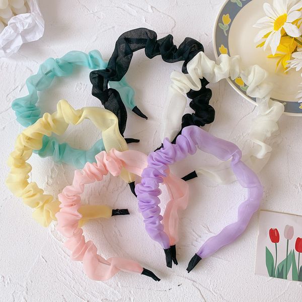 new solid color chiffon mesh women simple fabric girls hairband women hair accessories wide side hair band #n1104, Silver
new solid color chiffon mesh women simple fabric girls hairband women hair accessories wide side hair band #n1104, Silver