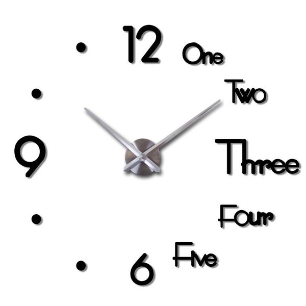 new 3d diy large wall clock modern design wall sticker clock silent home decor living room acrylic mirror nordic wa wmtngn
new 3d diy large wall clock modern design wall sticker clock silent home decor living room acrylic mirror nordic wa wmtngn