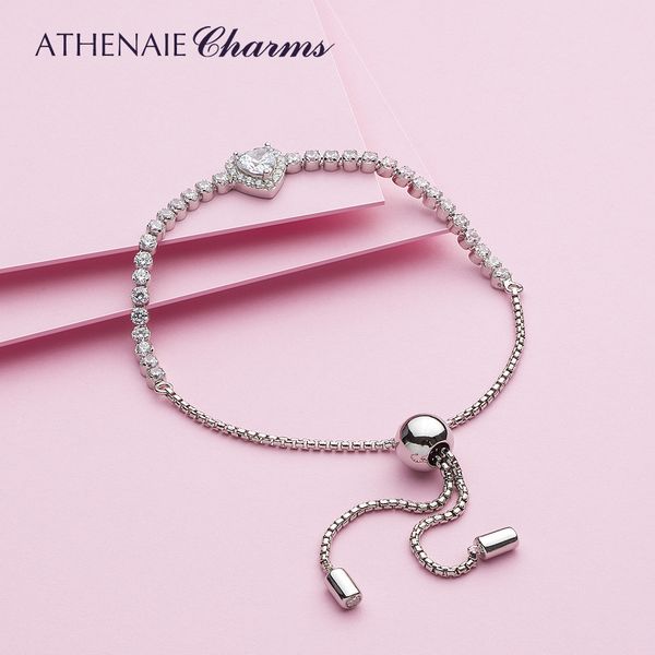 athenaie 925 sterling silver sparkling clear cubic zirconia heart slider bracelet adjutable for women friendship for girl gifts 1028, Black
athenaie 925 sterling silver sparkling clear cubic zirconia heart slider bracelet adjutable for women friendship for girl gifts 1028, Black