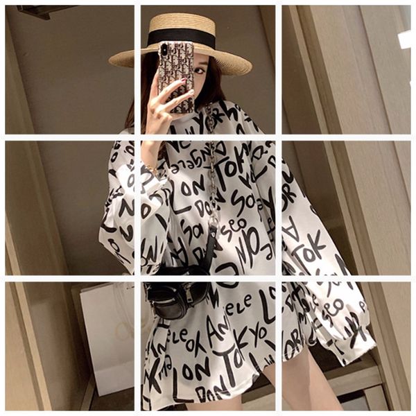 autumn 2020 t-shirt new hong kong style letter printed medium and long loose long sleeve t-shirt for women f5zl8, White
autumn 2020 t-shirt new hong kong style letter printed medium and long loose long sleeve t-shirt for women f5zl8, White