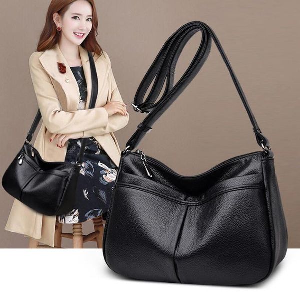women shoulder bag luxury soft pu leather large bag female messenger bags ladies handbag simple design brand handbags
women shoulder bag luxury soft pu leather large bag female messenger bags ladies handbag simple design brand handbags
