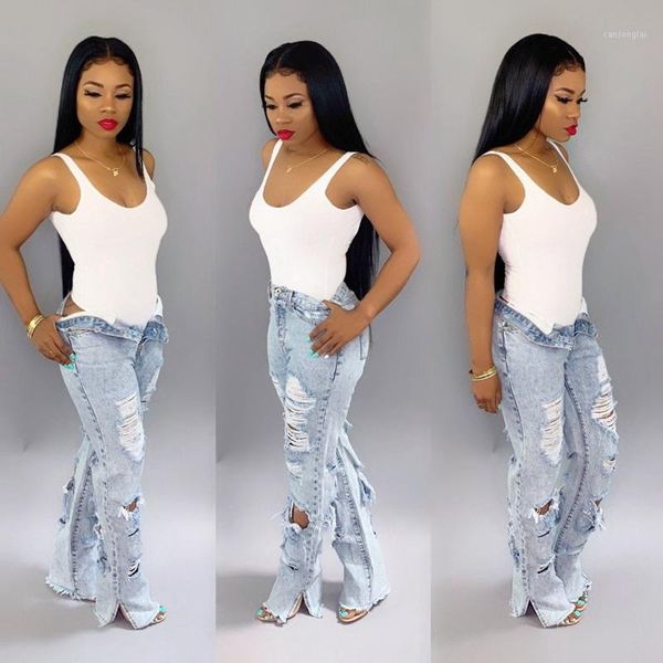 fashion high waist split ripped calca jeans boyfriend jeans for women baggar hole pants denim biker female straight pants1, Blue
fashion high waist split ripped calca jeans boyfriend jeans for women baggar hole pants denim biker female straight pants1, Blue