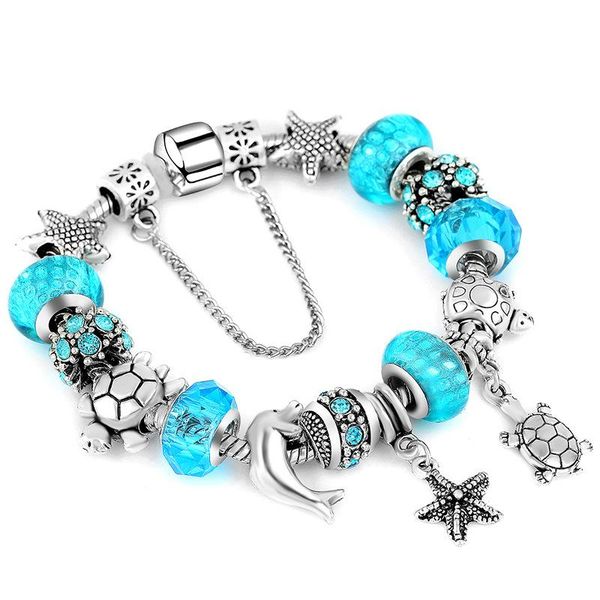 ocean small animal fashion crystal bracelet female pan family style charm fashion trend lady alloy beaded bracelet, Black
ocean small animal fashion crystal bracelet female pan family style charm fashion trend lady alloy beaded bracelet, Black