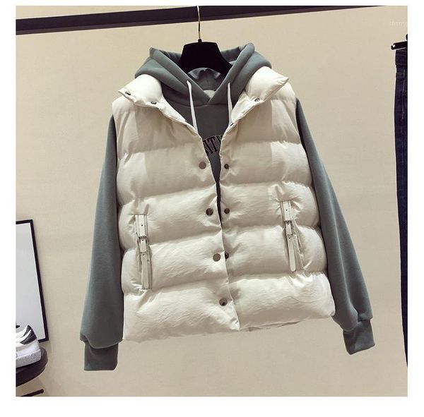 2020 winter fall korean fashion womens beige black sleeveless parka vest coat , autumn casual warm vests coats for women1, Black;white
2020 winter fall korean fashion womens beige black sleeveless parka vest coat , autumn casual warm vests coats for women1, Black;white