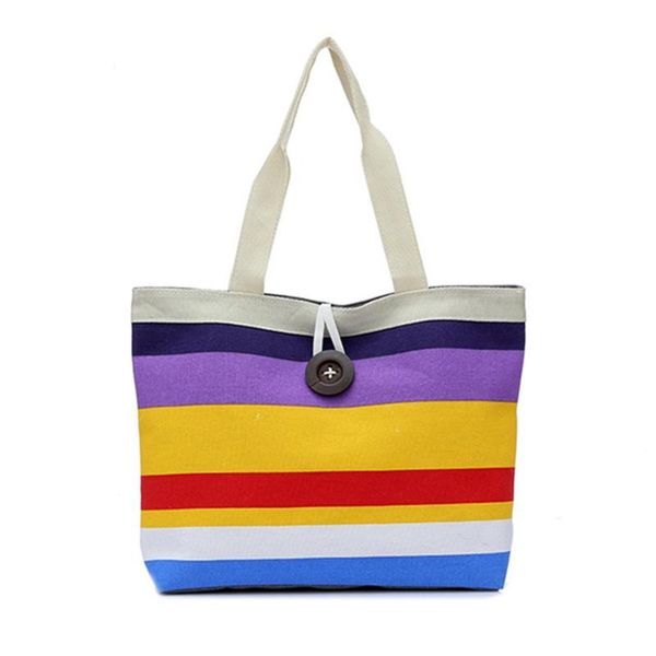 iskybob 2020 lady colored stripes shopping handbag shoulder canvas bag tote purse casual female bags tote bolsos
iskybob 2020 lady colored stripes shopping handbag shoulder canvas bag tote purse casual female bags tote bolsos