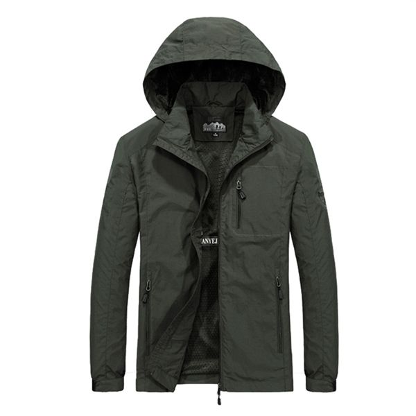 new tactical jackets m~6xl spring autumn mens casual military hoodie jacket men waterproof clothes men's windbreaker coat male x0621, Black;brown
new tactical jackets m~6xl spring autumn mens casual military hoodie jacket men waterproof clothes men's windbreaker coat male x0621, Black;brown