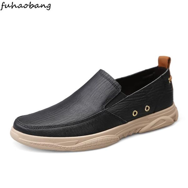 men loafers shoes 2020 autumn fashion walking casual shoes man slip-on design genuine leather boat footwear outdoor men, Black
men loafers shoes 2020 autumn fashion walking casual shoes man slip-on design genuine leather boat footwear outdoor men, Black
