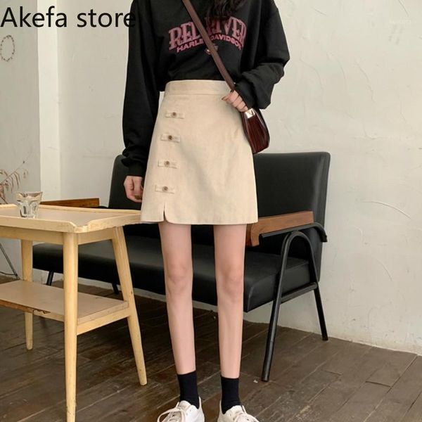 skirts women a-line high waist button split corduroy slim skinny korean style retro chic trendy leisure 2021 spring womens daily1, Black
skirts women a-line high waist button split corduroy slim skinny korean style retro chic trendy leisure 2021 spring womens daily1, Black