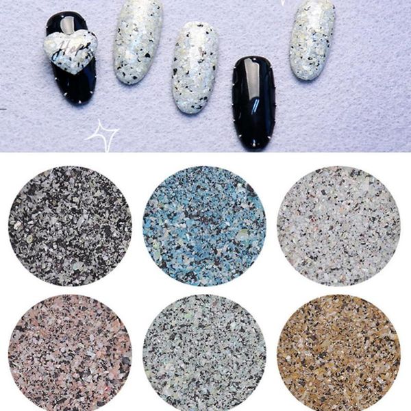 nail glitter 2g 6 colors marble stone powder dust sequins nails design art 3d decorations for gel polish accessories, Silver;gold
nail glitter 2g 6 colors marble stone powder dust sequins nails design art 3d decorations for gel polish accessories, Silver;gold