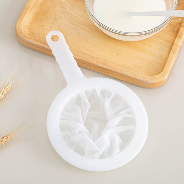 superfine reusable nylon strainer, strainer with handle (for honey, juice, tea, soy milk, coffee filters
superfine reusable nylon strainer, strainer with handle (for honey, juice, tea, soy milk, coffee filters