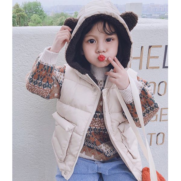autumn winter kids down vest fashion boys girls waistcoat baby infant thicked coat casual solid color zipper jakcets with big pockets, Camo
autumn winter kids down vest fashion boys girls waistcoat baby infant thicked coat casual solid color zipper jakcets with big pockets, Camo