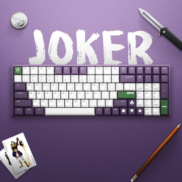iqunix f96-joker беспроводной rgb подсветка алюминий механическая клавиатура 100 pbt колпачки cherry mx переключатели nkro gaming keyboard
iqunix f96-joker беспроводной rgb подсветка алюминий механическая клавиатура 100 pbt колпачки cherry mx переключатели nkro gaming keyboard