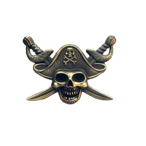 luxury pirates of the caribbe badge skull brooch motorcycle biker brooches for clothes hat retro metal collar pin brooch 201009, Gray
luxury pirates of the caribbe badge skull brooch motorcycle biker brooches for clothes hat retro metal collar pin brooch 201009, Gray
