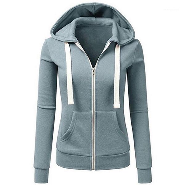 women long sleeve patchwork solid color hooded zipper casual sport coat pullovers girl hooded female coat1, Black
women long sleeve patchwork solid color hooded zipper casual sport coat pullovers girl hooded female coat1, Black
