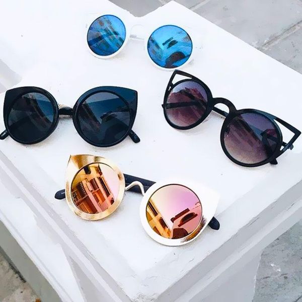 sunglasses candisgy cat eye classic women mirror summer style fashion glasses vintage lady sun, White;black
sunglasses candisgy cat eye classic women mirror summer style fashion glasses vintage lady sun, White;black