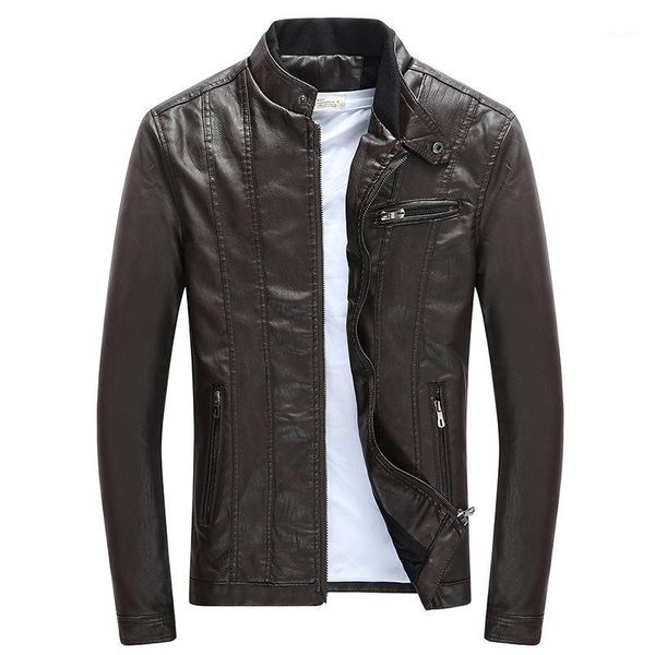 2019 new mens leather jackets classic motorcycle bike cowboy jacket male plus velvet thick coats brand clothing1, Black
2019 new mens leather jackets classic motorcycle bike cowboy jacket male plus velvet thick coats brand clothing1, Black