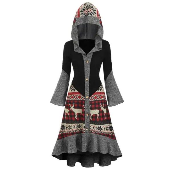 casual dresses dress womens plus size christmas moose elk hooded high low flounce hem knitted long sleeve sweatshirt harajuku cloak, Black;gray
casual dresses dress womens plus size christmas moose elk hooded high low flounce hem knitted long sleeve sweatshirt harajuku cloak, Black;gray