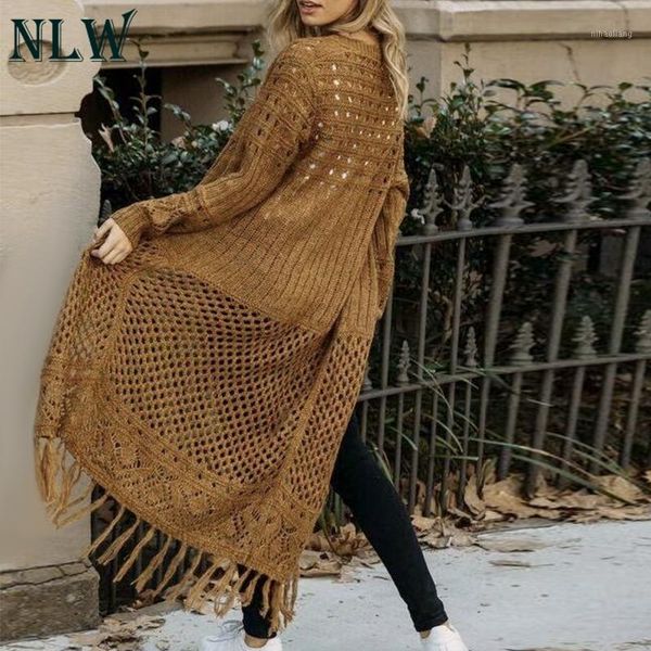 women's knits & tees nlw casual hollow out women sweater cardigan solid winter knitted chic long tassel knitwear cardigans jumpers1, White
women's knits & tees nlw casual hollow out women sweater cardigan solid winter knitted chic long tassel knitwear cardigans jumpers1, White