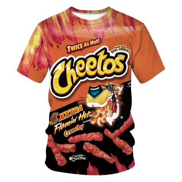 cheeto закуски цифровой печати пара с коротким рукавом летом новая свободные моды cheeto закуски короткого рукавом top digit цифровой печать, White
cheeto закуски цифровой печати пара с коротким рукавом летом новая свободные моды cheeto закуски короткого рукавом top digit цифровой печать, White
