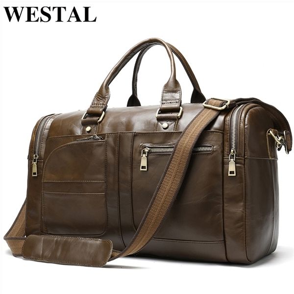 westal genuine duffle men's overnight vingate weekend leather travel bag luggage business c1008
westal genuine duffle men's overnight vingate weekend leather travel bag luggage business c1008