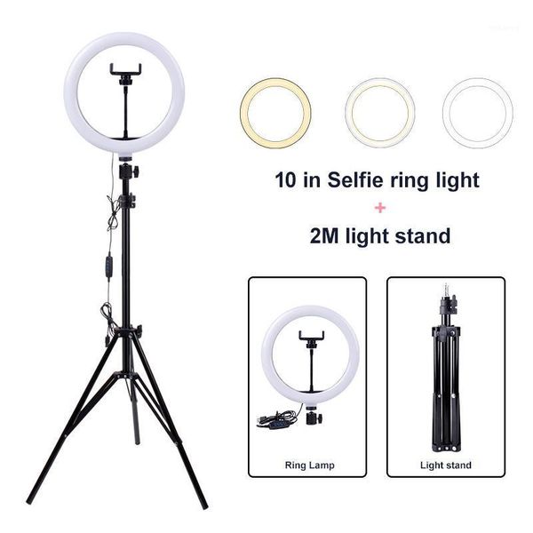 flash heads ailehkuo video lamp 10inch led ring light with stand dimmable pography lighting kit phone holder for tik tok/studio/yout1
flash heads ailehkuo video lamp 10inch led ring light with stand dimmable pography lighting kit phone holder for tik tok/studio/yout1