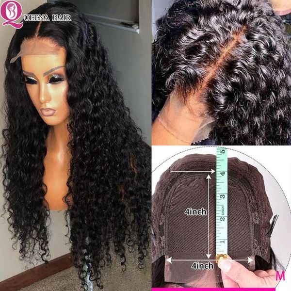30 inch lace front wig deep wave frontal wig 4x4 closure preplucked 13x4 lace front human hair wigs remy brazilian hair, Black;brown
30 inch lace front wig deep wave frontal wig 4x4 closure preplucked 13x4 lace front human hair wigs remy brazilian hair, Black;brown