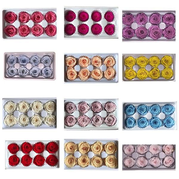 decorative flowers & wreaths 1 box preserved flower immortal rose 4cm manual diy materials eternal life valentine's day gi
decorative flowers & wreaths 1 box preserved flower immortal rose 4cm manual diy materials eternal life valentine's day gi
