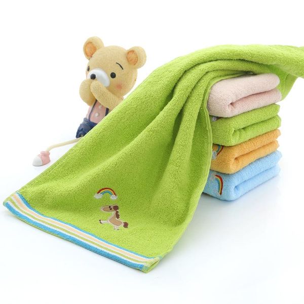 factory cotton yarn-dyed children's towel soft and absorbent supermarket supply kindergarten face towel customization
factory cotton yarn-dyed children's towel soft and absorbent supermarket supply kindergarten face towel customization