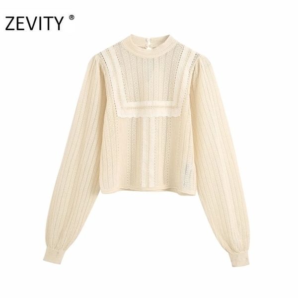 zevity women fashion embroidery lace patchwork knitting casual slim sweater female hollow out pullover sweaters chic s359 201130, White;black
zevity women fashion embroidery lace patchwork knitting casual slim sweater female hollow out pullover sweaters chic s359 201130, White;black
